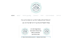 Desktop Screenshot of ajscraftcottage.com