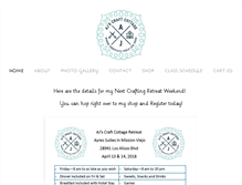 Tablet Screenshot of ajscraftcottage.com